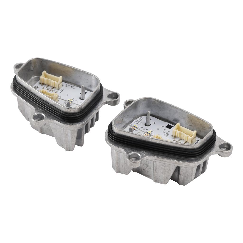 2 ШТ. Левый+Правый Модуль Светодиодной Дневной Ходовой Лампы Фары с Радиатором 6F0941475/76 для SEAT