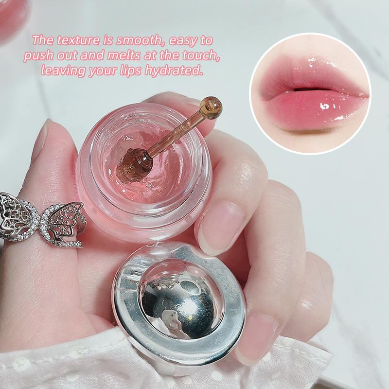 CACE Lovely Honey Cherry Lip Oil Nourishing Lip Balm Long Lasting Moisturizing Clear Lip Oil Lip Gloss Lip Care Beauty Makeup