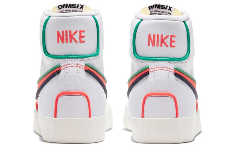Nike Кроссовки Blazer Mid 77 Infinite White Crimson Женские DC1746-103