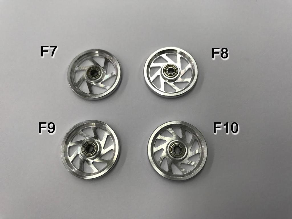 CNC Machined HG19mm Bearing Roller Genuine Part Processing All-Aluminum (F)
