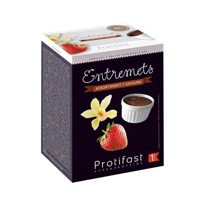 Protifast Entremet Hyperprotéiné Assortiment 7 Sachets