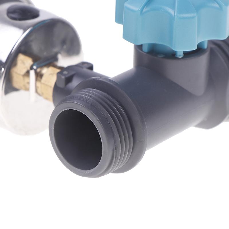 Pressure Regulator G3/4'' Adjustable Water Pressure Regulator Valve With Pressure Gauge Greenhouse Garden Irrigation Controller