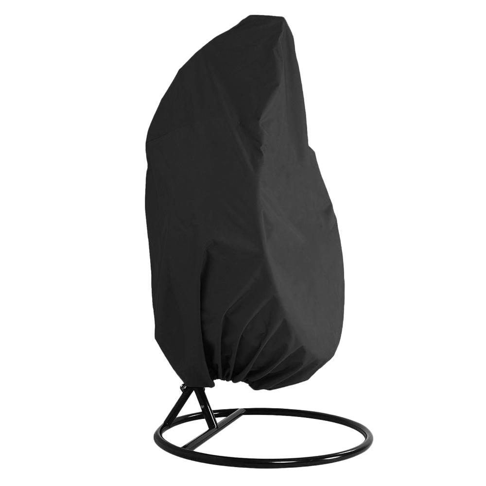 Rattan Eggshell Swing Chair Dust Cover Wicker Swing Seat Cover Protection Case Anti-Dust Waterproof UV Protection Garden Patio