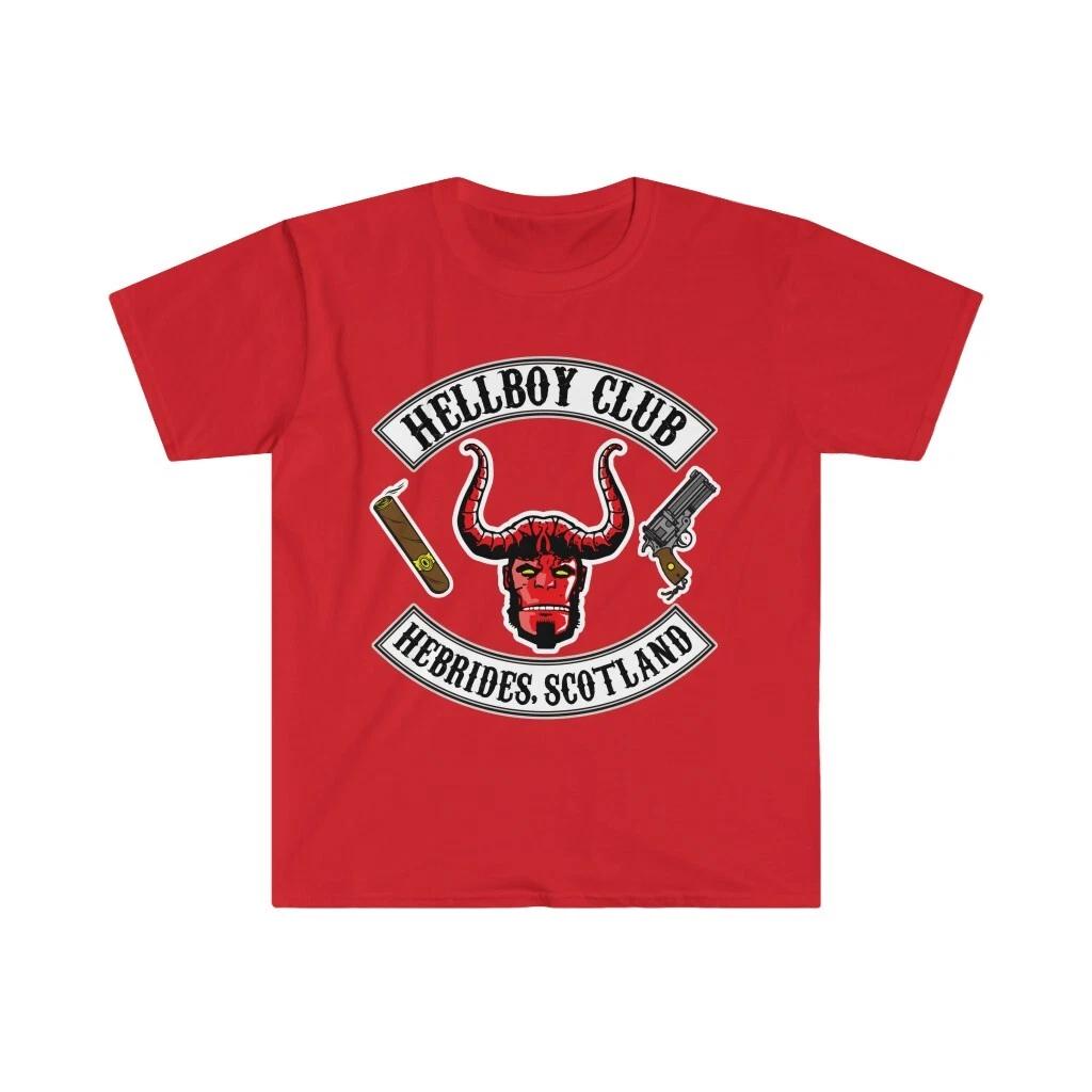 Hellboy Motorcycle Club Softstyle T-Shirt