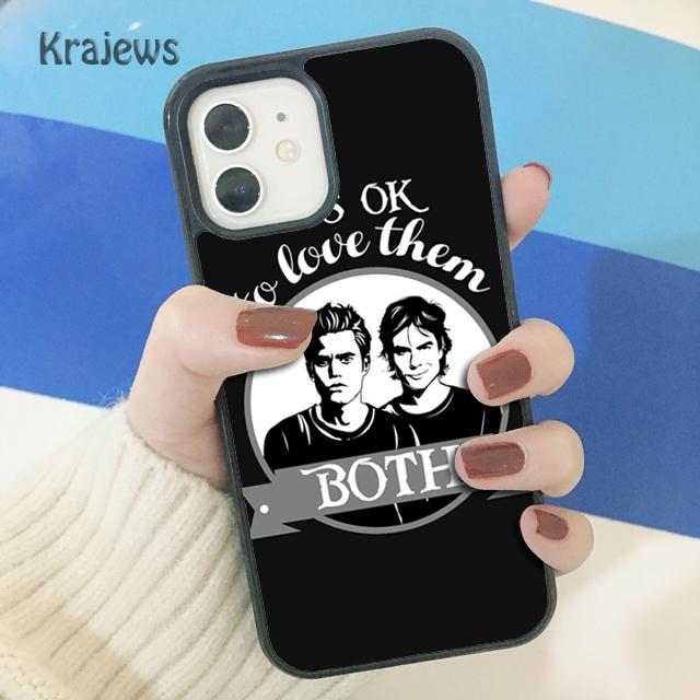 Немного Дамона Дневники Вампира Чехол для Телефона Cover For IPhone 18 17 Air 16 15 14 plus 11 12 13 pro max coque Fundas