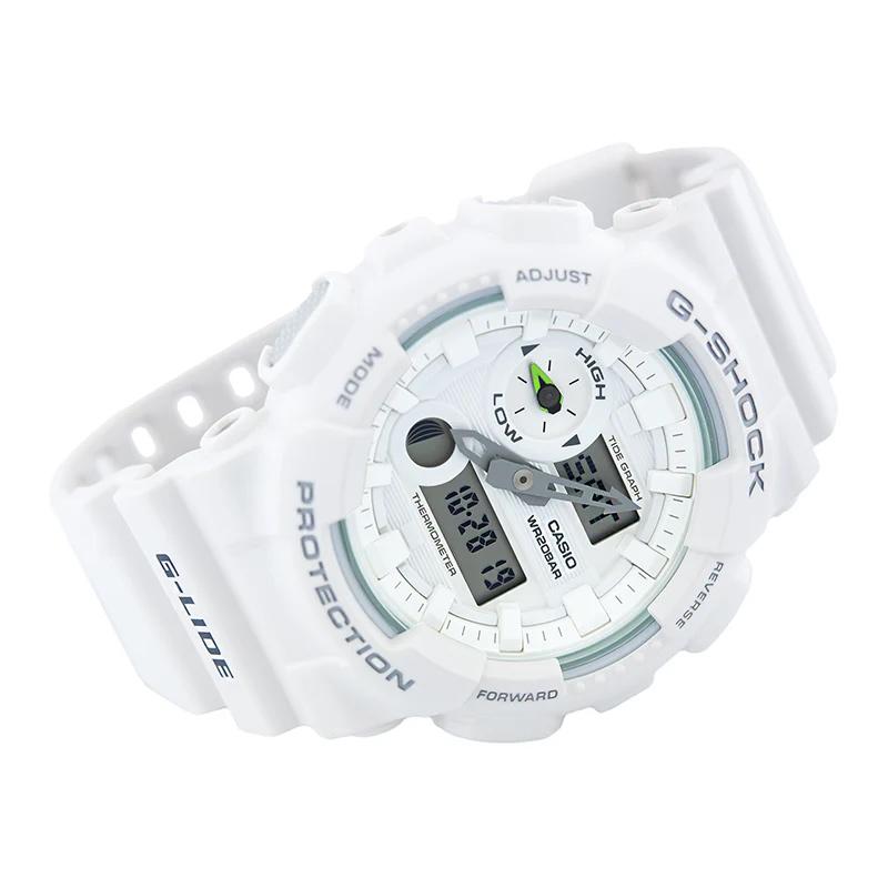 Casio Унисекс Парные Настольные Серии Черные Часы GA-110-1B+GAX-100A-7A