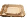 Rectangular Oil-Proof Air Fryer Baking Paper - Thickened, Disposable, Food-Grade Silicone Oil Paper for Grilling