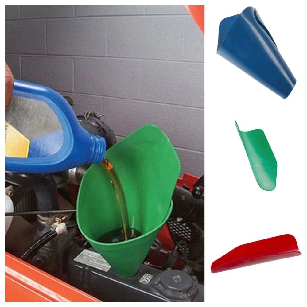 Foldable Flexible Oil Draining Aluminum Plate Oil Guide Plate Gasoline Filling Tools