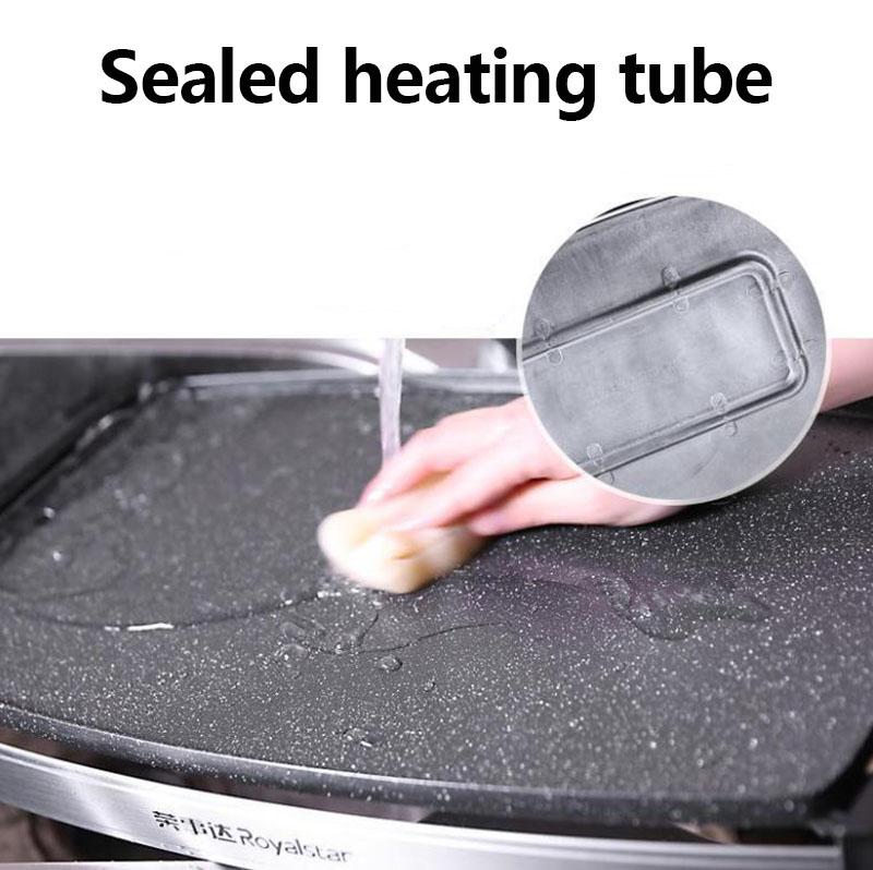 Электрический гриль 1800 Вт, сковорода с плоским дном, машина BBC, медицинская каменная духовка, формы для выпечки, кухонные принадлежности