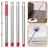 Mop Stick Stainless Steel Mop Replacement Handle Convenient Brooms Handle Stick with Hanging Hole for Home
