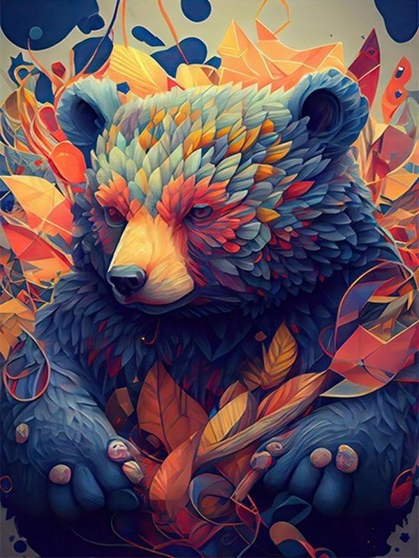 Алмазная картина Распродажа Граффити Король Лев Тигр Diy Полный квадратный круглый дрель Стразы Вышивка Животные Слон Мозаика Наборы для вышивки крестом JX0012