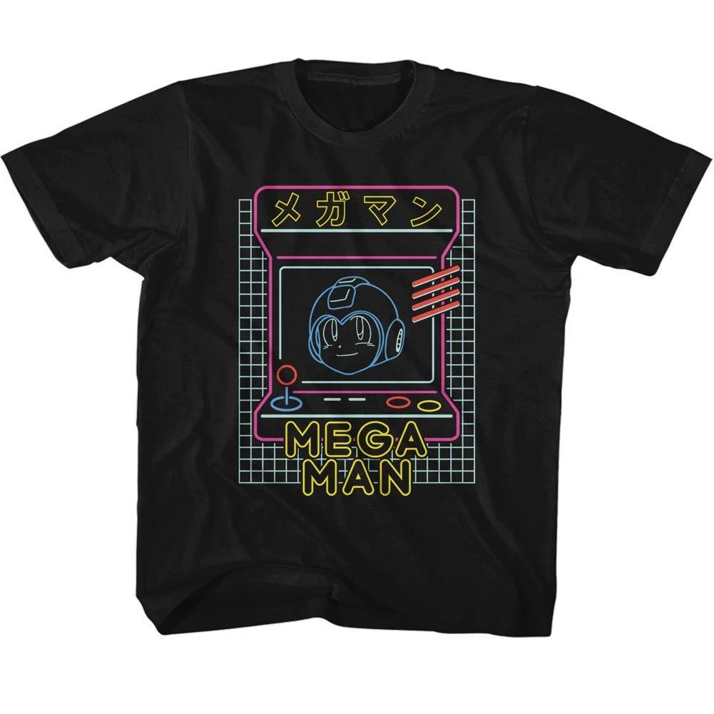 Mega Man Neon Arcade Gaming Children's T-shirt