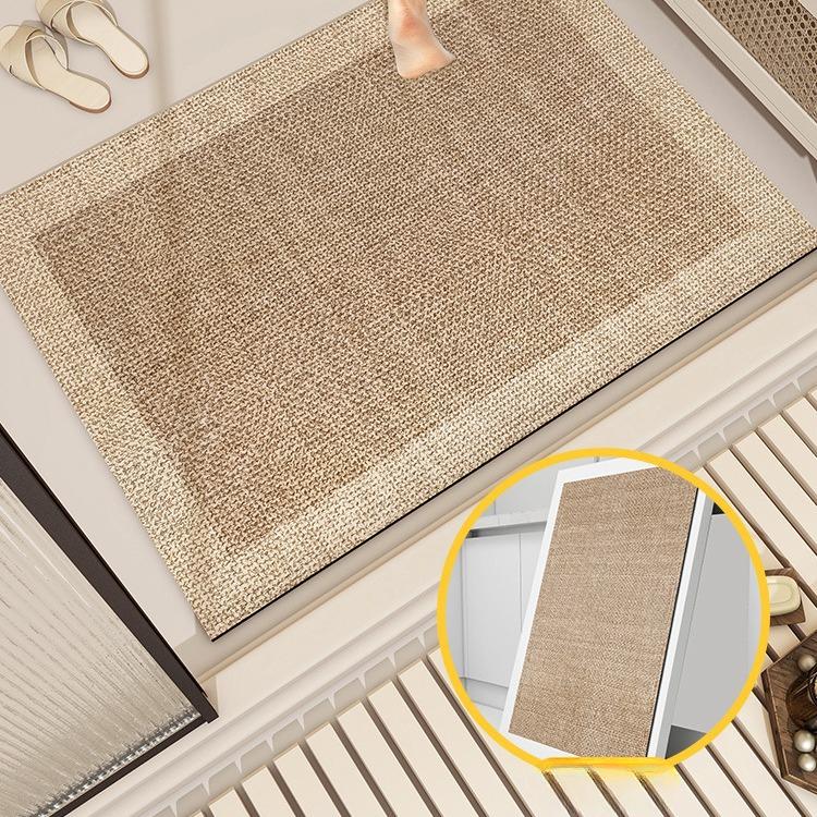 Коврик для унитаза Нескользящий Впитывающий Быстросохнущий Диатомовый Грязевой Туалетный Коврик Для Домашней Ванной Комнаты Коврик Для Туалета