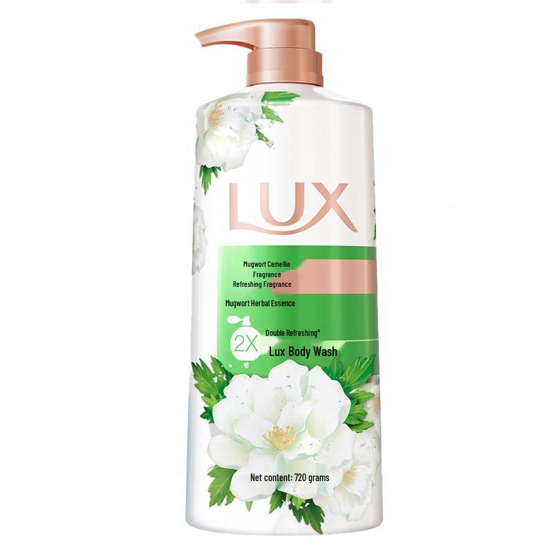 LUX Mugwort Camellia Scent Body Wash & Shampoo Set