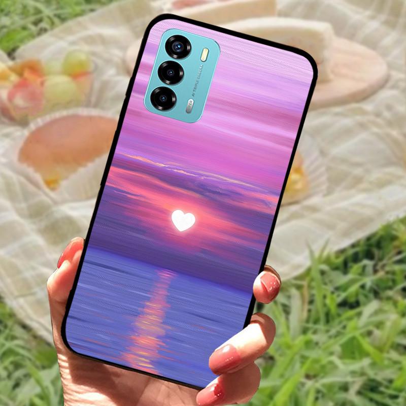 Чехол для ZTE Blade V40 Vita Мраморный чехол Ударопрочные силиконовые чехлы для телефона Для ZTE Blade V40 Vita V 40 Vita Задняя крышка Бампер