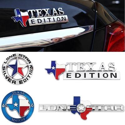 1 х Texas Edition Логотип Автомобильный значок Наклейка с боковой эмблемой на хвосте