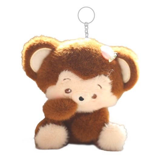 Мультяшная обезьяна кукла мягкая кукла-животное кулон брелок PP хлопок наполнитель рюкзак автомобиль офис домашний декор подарок