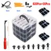 Car Clips Plastic Fasteners Clips Body Push Fixingr Pin Rivet Bumper Door Trim Panel Retainer Fastener Kit Auto Removal Tools