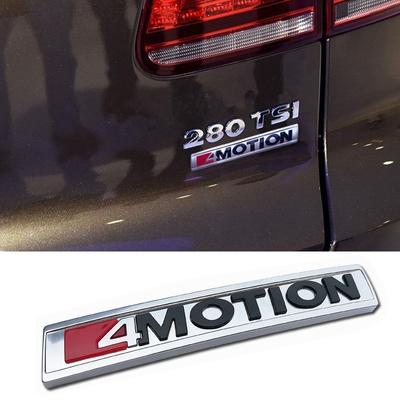 Наклейка на заднюю дверь багажника из АБС-пластика для Skoda 4Motion 4 Motion для Golf Passat CC R32 R36 Touareg Teramont TSI, Стайлинг автомобиля