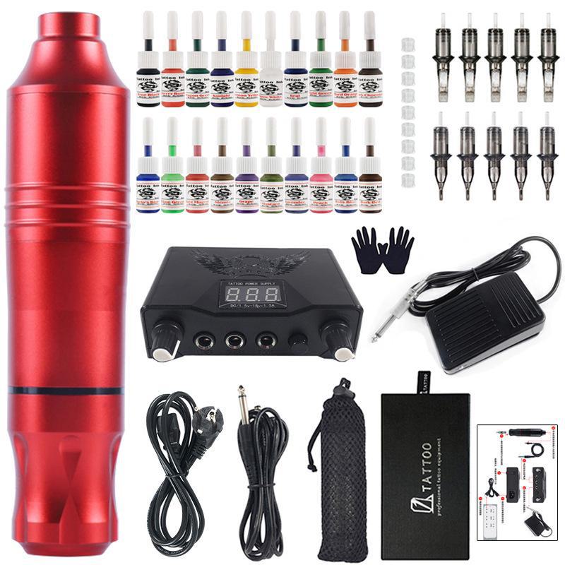 Череп Нет. 1 набор ручек для татуировки Motor для студентов