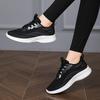 Women's Shoes Soft Sole Casual Sports Women's Shoes Breathable Single Shoes Flying Weaving Mesh Outdoor Women's Running Shoes