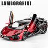 1:24 Lamborghini Revuelto Super Sports Car Alloy Car Die-cast Toy Car Metal Toy Car Model Sound and Light Pull Back Collection Children's Toy
