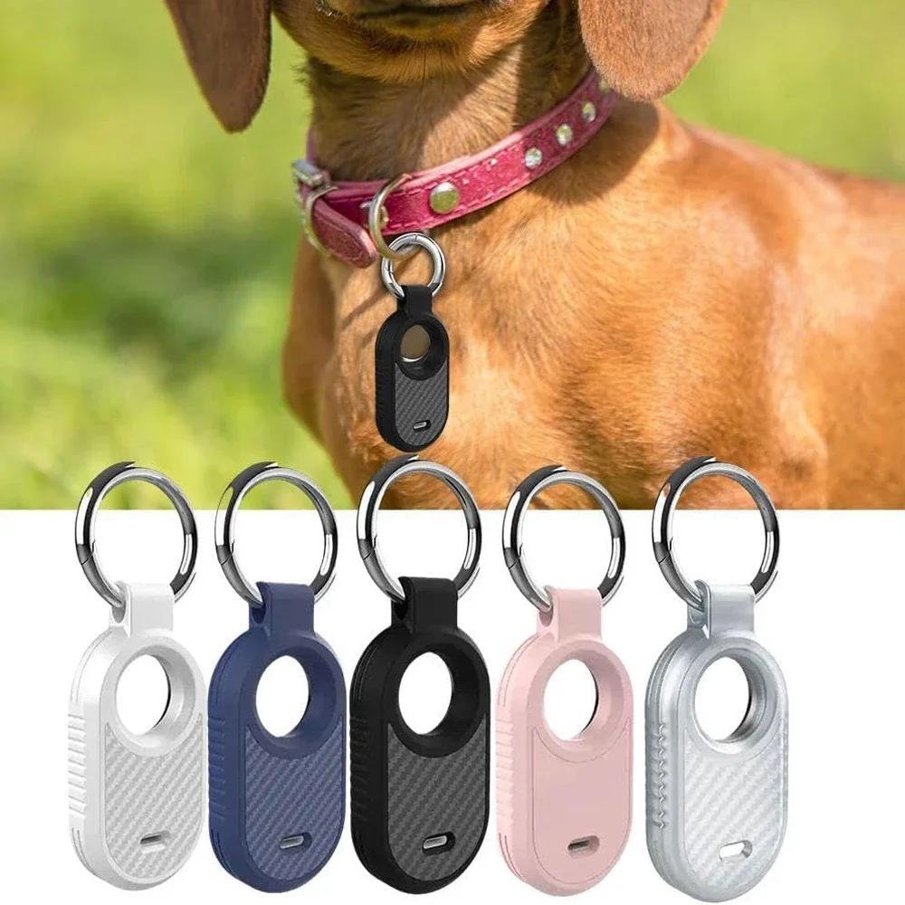 Новый чехол в стиле карбонового волокна для Samsung Galaxy Smart Tag 2, локатор против потери, брелок для рюкзака, силиконовая защита из ТПУ, задняя крышка