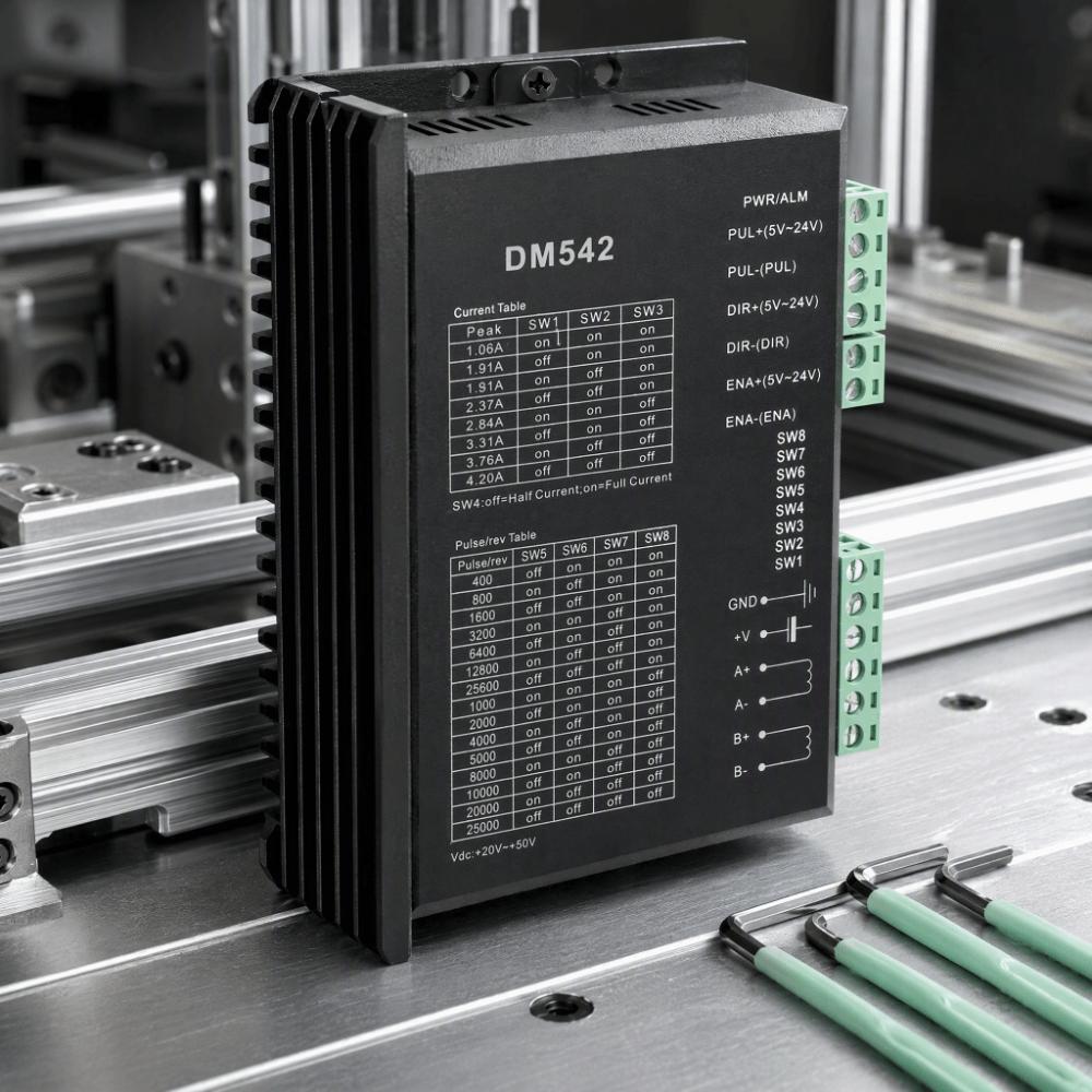 1.0-4.2A Digital Microstep Driver 18-48VDC CNC Driver 2-Phase Controller For Nema 17 Motor