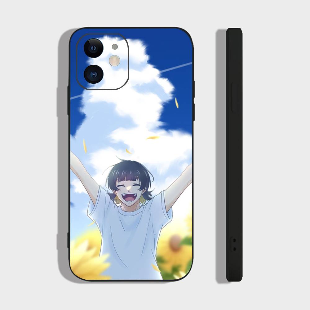 Чехол для телефона Meguru Bachira Anime BLUE LOCK Для iPhone 17 Air 16 15 14 13 Pro Max 11 12 Черный Силиконовый Чехол