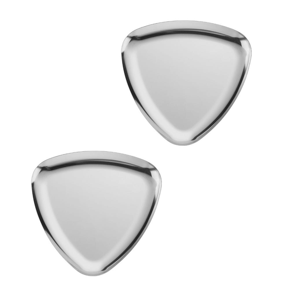 Металлический декоративный поднос Многофункциональный треугольный органайзер для ювелирных изделий Решение для хранения косметики Для современного рабочего стола туалетного столика