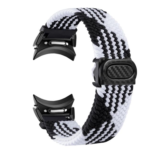 Плетеный ремешок без зазоров для Samsung Galaxy Watch 6 4 Classic/5 Pro/44mm 40mm 47mm 43mm correa Нейлоновый браслет ремешок Galaxy watch 6