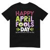 Набор футболок для розыгрышей на День смеха 1 апреля kids Взрослые Футболка