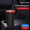Автомобильный мусорный бак с крышкой, держатель для стакана для мусора в автомобиле