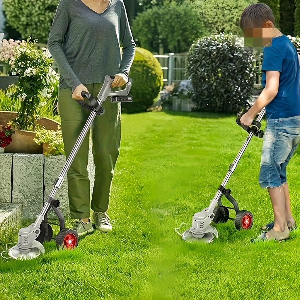 Вспомогательные колеса для триммера для травы Опорные колеса для беспроводного триммера для травы Уменьшают вибрацию Эффективное кошение для двора