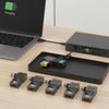 Цифровой дисплей USB-C на DC Конвертер Быстрая зарядка Интеллектуальный Type-C на DC Адаптер Универсальный PD 100 Вт для Lenovo/HP/Dell