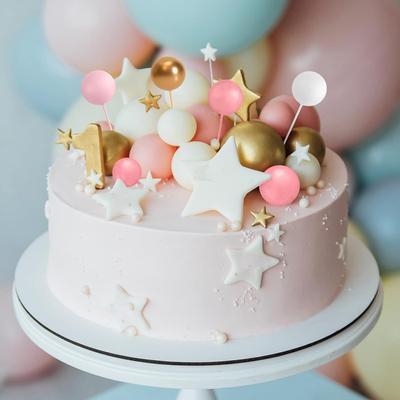 20 шт. Топпер для торта Золотой Серебряный Шар С Днем Рождения Топпер для торта Украшение DIY Флажок для кекса Орнамент Свадебный Рождественский Шар Декор