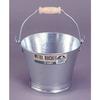 Doi Metal Chemicals Hishiesu Small Galvanized Steel Bucket #4 TKBK-4