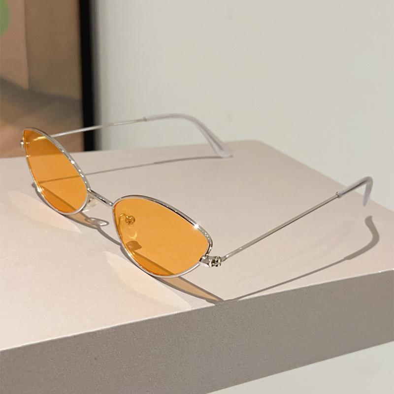 Винтажные солнцезащитные очки «кошачий глаз» женские Новая модная декоративная повседневная модель Ретро трендовый дизайн люксового бренда Солнцезащитные очки