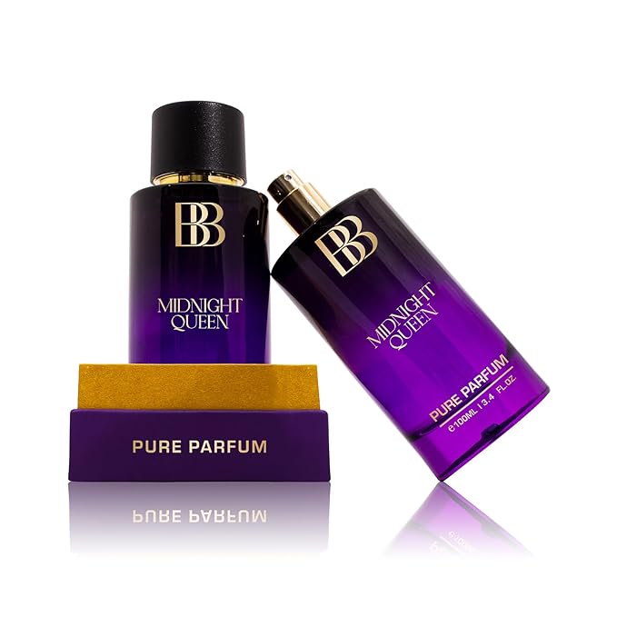 Bergamot Beaute MIDNIGHT QUEEN Pure Parfum | Апельсин, карамель и янтарь | Женские духи стойкой 12+ часов | Более высокая концентрация, чем EDP 100 мл.