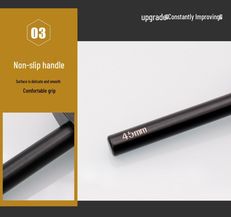 Инструменты для ручного шитья кожи своими руками: Черный набор пробойников-полукругов (мелких)