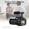 Camera Video Recording Microphone Super-Cardioid Pickup Mini Mic for
