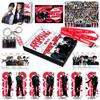 Подарочная коробка «Делюкс K-pop BTS Ариранг» | 7 шт. Акриловая подставка, Ломо-карточки, Брелок, Шнурок, Набор фото-значков | Мерч альбома BTS для фанатов