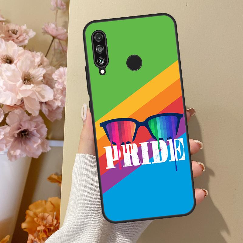 LGBT Pride Love For Huawei Nova 12i 8i 11i 12s 9 10 SE Y60 Y70 Y90 Y72 Y73 Y61 Y91 P60 Pro P30 P40 Lite Case