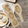 Формочка для печенья с рисунком, пищевой класс, не содержит BPA, гладкий край, форма для тиснения шоколадного тыквенного пирога, кухонные аксессуары