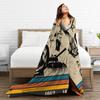 Super Soft BlanketGirls Boys Decorative THE A TEAM Throw Blanket  Flannel Bedspread For Outdoor Fluffy Sofa Bed Cover