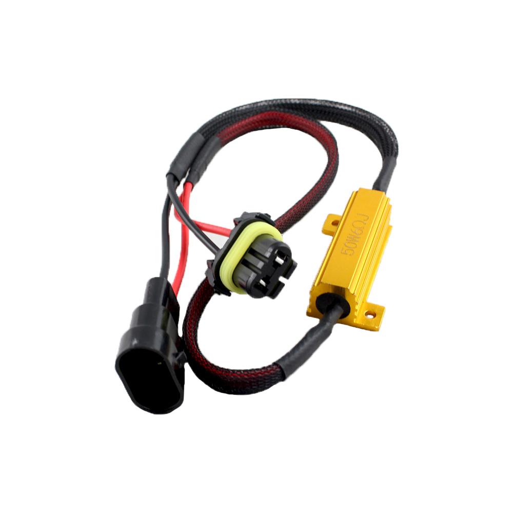 6 Ohm 50W LED Load Resistors Canbus Decoder for Car Stop Light Turn Signal Error Message Flicker Cancel Universal Automotive