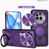 Вращающаяся защита объектива камеры Funda для Nothing Phone 3A Pro Чехол для Nothing Phone 3A Pro 5G Чехол Магнитное кольцо Подставка Держатель Чехол