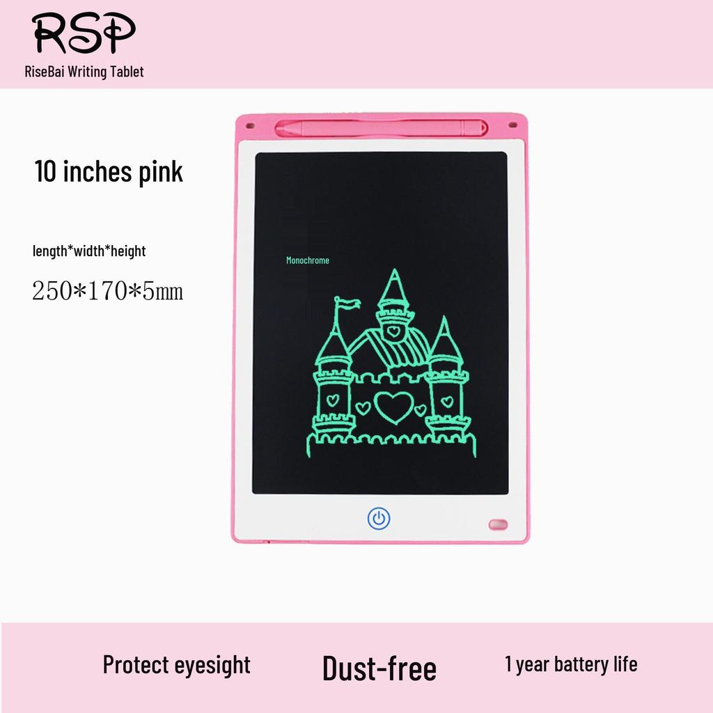 White LCD Drawing Board for Kids - 8.5", 10", 12" Educational Handwriting & Art Toy