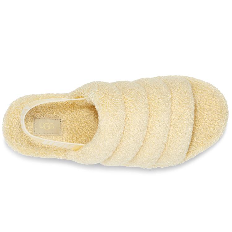 UGG Шлепанцы Fluff Yeah из махровой ткани 1127116-BPDD