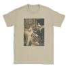 Funny cat Tattoo T Shirt Summer  Harajuku TShirts Men Cotton O Neck Plus Size Clothing Short Sleeve Vintage Tops